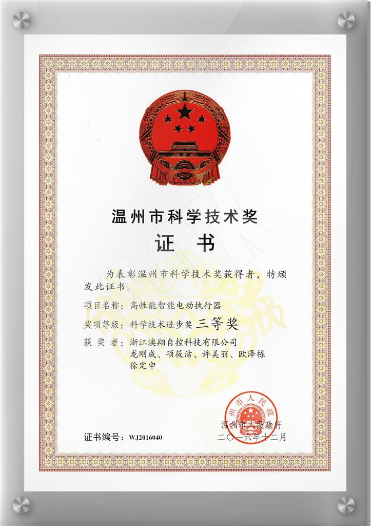 瑞安市高成长型工业企业
