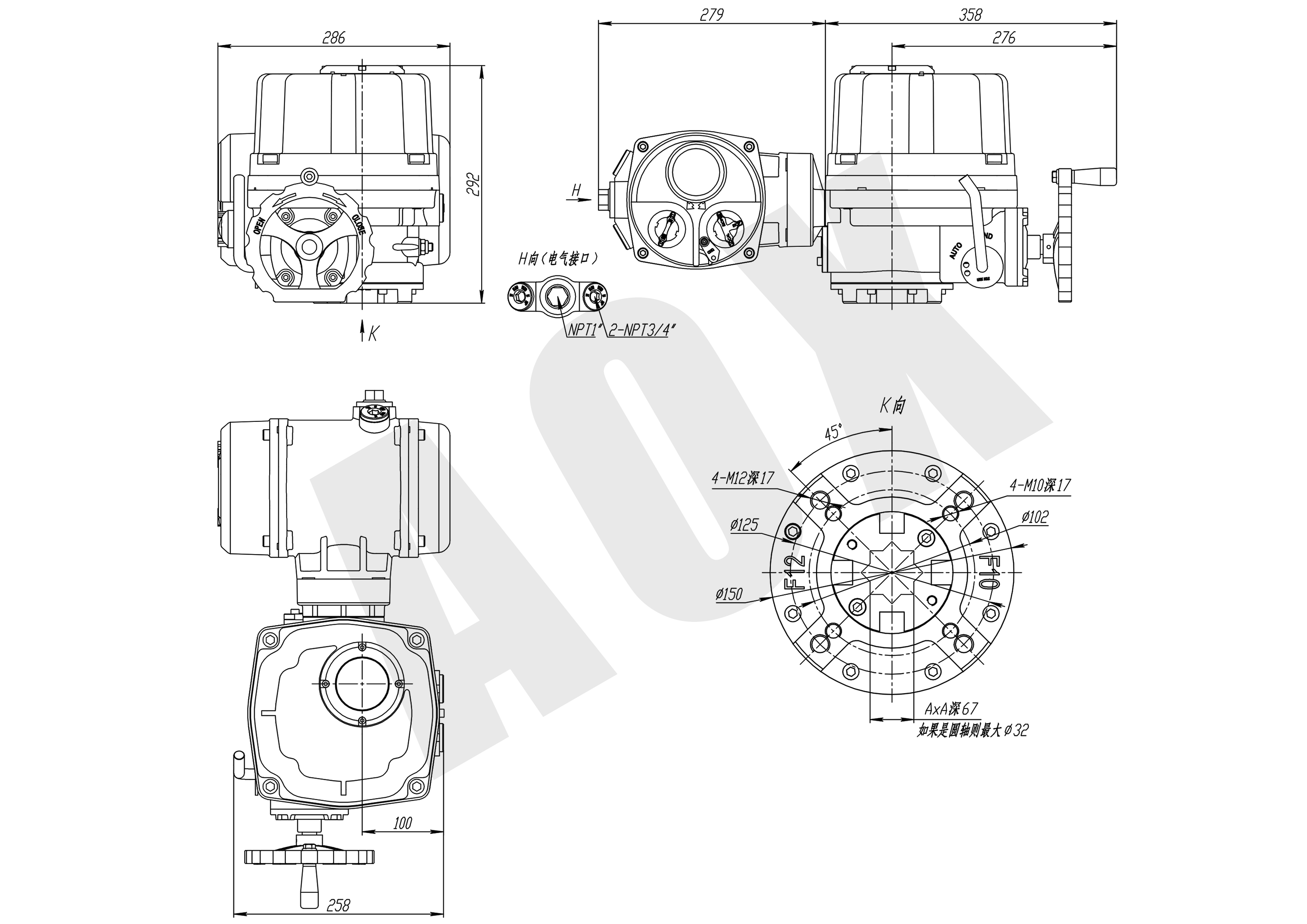 电动执行器外形图.（CHQ-030~060）png
